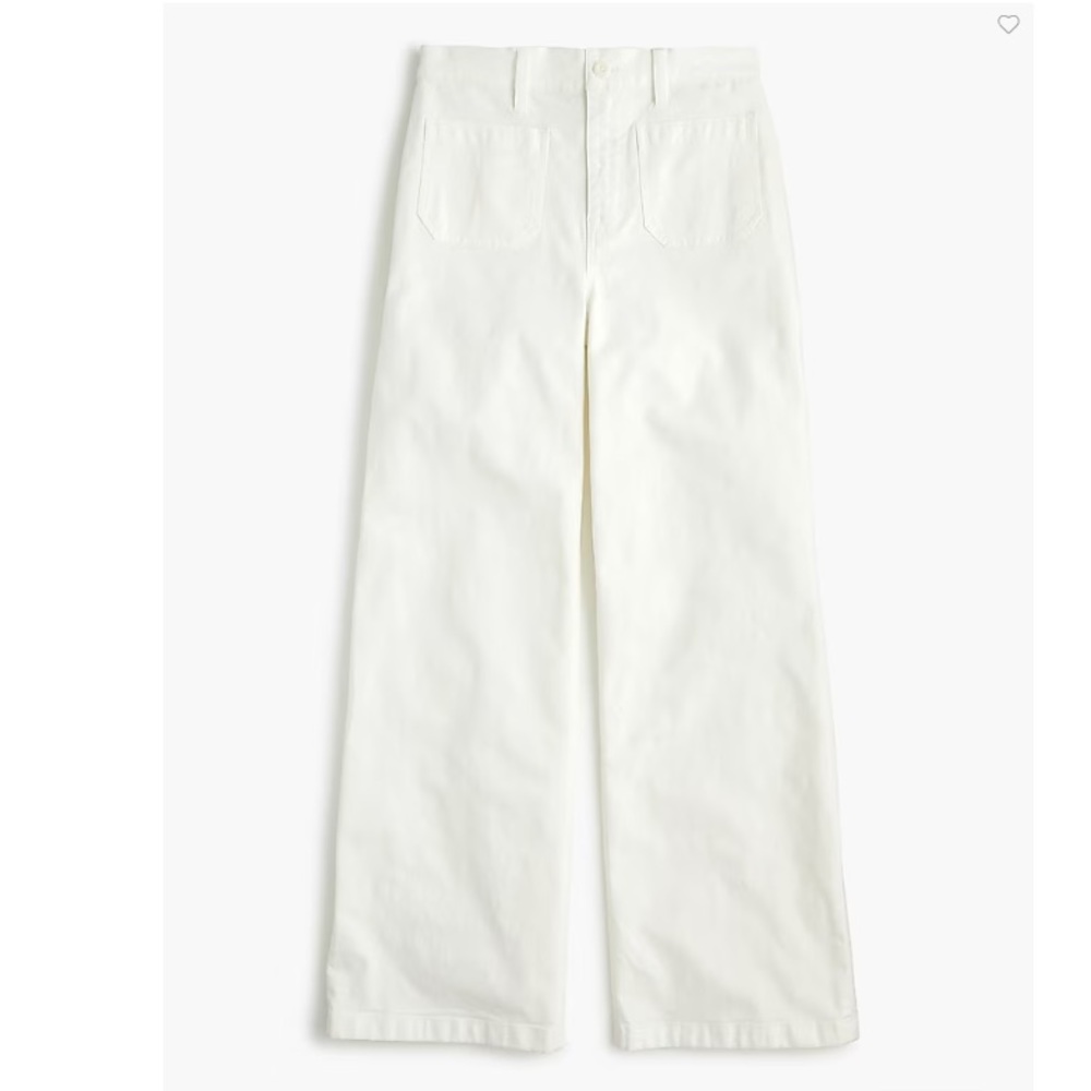 J Crew Cropped Wide Leg Pants